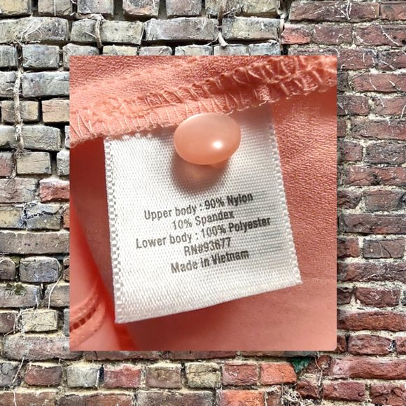 a.n.a. Peach Silk Tank Top, size Large EUC - Picture 5 of 6